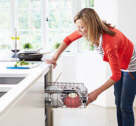 Programme de nettoyage de cuisine avec Windex