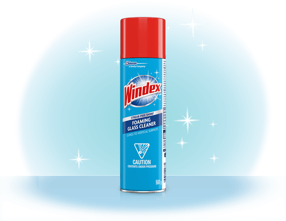 Windex® Foaming Glass Cleaner CA Front